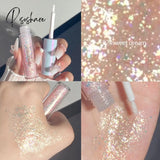 Galaxy Shimmer Eyeshadow Long-Lasting Waterproof Sequins Pearlescent Eyeliner Shiny Eye Makeup