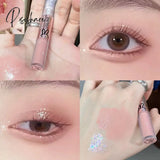 Gemini Series Sequins Liquid Eyeshadow Glitter Diamond Eye Shadow Shiny Eyes Double Head Comestic