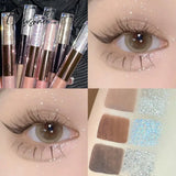 Gemini Series Sequins Liquid Eyeshadow Glitter Diamond Eye Shadow Shiny Eyes Double Head Comestic