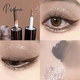 Gemini Series Sequins Liquid Eyeshadow Glitter Diamond Eye Shadow Shiny Eyes Double Head Comestic