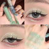 Gemini Series Sequins Liquid Eyeshadow Glitter Diamond Eye Shadow Shiny Eyes Double Head Comestic