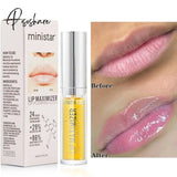 Ginger Mint Instant Volumizing Lip Gloss Plumping Nourishing Moisturizing Reduce Fine Lines