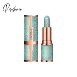 Glitter Diamonds Lipstick 3 Colors Waterproof Temperature Change Lipsticks Long Lasting Non-Stick