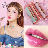 Glitter Diamonds Lipstick 3 Colors Waterproof Temperature Change Lipsticks Long Lasting Non-Stick