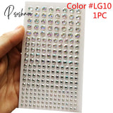 Glitter Face Rhinestone Sticker Self Adhesive Body Eye Shadow Diamonds Bling Party Festival