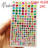 Glitter Face Rhinestone Sticker Self Adhesive Body Eye Shadow Diamonds Bling Party Festival