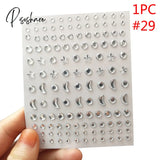 Glitter Face Rhinestone Sticker Self Adhesive Body Eye Shadow Diamonds Bling Party Festival