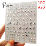 Glitter Face Rhinestone Sticker Self Adhesive Body Eye Shadow Diamonds Bling Party Festival
