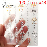 Glitter Face Rhinestone Sticker Self Adhesive Body Eye Shadow Diamonds Bling Party Festival
