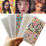 Glitter Face Rhinestone Sticker Self Adhesive Body Eye Shadow Diamonds Bling Party Festival