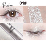 Glitter Highlighter Liquid Eye Shadow Eyeliner Durable Waterproof Gold Shimmer And Shine Silkworm