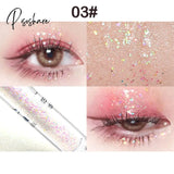 Glitter Highlighter Liquid Eye Shadow Eyeliner Durable Waterproof Gold Shimmer And Shine Silkworm