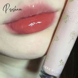 Glitter Lip Glaze Beautiful Long Lasting Color First Kiss Series Moisturizing Bright Blooming