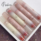 Glitter Lip Glaze Beautiful Long Lasting Color First Kiss Series Moisturizing Bright Blooming