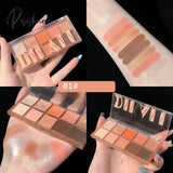 Glitter Matte Eyeshadow Palette Long-Lasting Eyeshadows Shiny Eye Colored Shadows Palettes Shadow