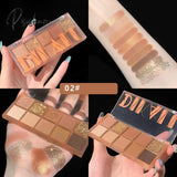 Glitter Matte Eyeshadow Palette Long-Lasting Eyeshadows Shiny Eye Colored Shadows Palettes Shadow