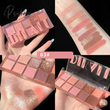 Glitter Matte Eyeshadow Palette Long-Lasting Eyeshadows Shiny Eye Colored Shadows Palettes Shadow