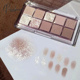 Glitter Matte Eyeshadow Palette Long-Lasting Eyeshadows Shiny Eye Colored Shadows Palettes Shadow