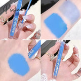 Glitter Matte Liquid Eyeshadow Waterproof Long-Lasting Shimmer Metallic Eye Liner Beauty Party