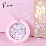 Golden Mashed Potatoes Eye Shadow Metal Chameleon Makeup Palette Shimmer Pigment Single Color Shine