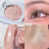 Gorgeous Glitter Eyeshadow Earth Tones Long Lasting Waterproof Pearlescent Shimmer Eye Shadow