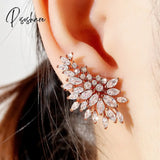 Gorgeous Women’s Stud Earrings Full With Dazzling Cz Stone Sparkling Ear Piercing Party Jewelry