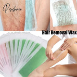 Hair Removal Wax Strips Painless Armpit Lips Leg Body Remove Stickers Eyebrow Face Paper Sheets