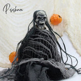 Halloween Black Creepy Gauze Cloth For Decoration Outdoor Hanging Scary Spooky Haunted House Decor