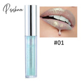 Handaiyan 6 Colors Lip Gloss Longlasting Glitter Red Nude Lipstick Liquid Waterproof Moisturize
