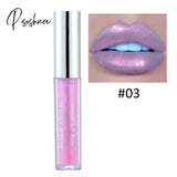 Handaiyan 6 Colors Lip Gloss Longlasting Glitter Red Nude Lipstick Liquid Waterproof Moisturize