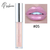Handaiyan 6 Colors Lip Gloss Longlasting Glitter Red Nude Lipstick Liquid Waterproof Moisturize