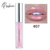 Handaiyan 6 Colors Lip Gloss Longlasting Glitter Red Nude Lipstick Liquid Waterproof Moisturize