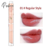 Heart-Shaped Lip Glaze Jelly Mirror Lipstick Waterproof Non-Stick Cup Gloss Clear Makeup Lasting