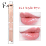 Heart-Shaped Lip Glaze Jelly Mirror Lipstick Waterproof Non-Stick Cup Gloss Clear Makeup Lasting