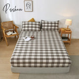 High Quality 100% Cotton Mattress Protection Cover Adjustable Fitted Sheet 160X200 No Pillowcase