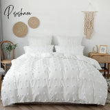 High Quality Crafts With Furball Double Bed Duvet Cover Set 220X240 Tufted King Size Bedding Queen