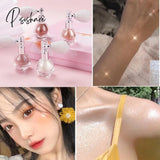 Highlighter Powder Spray Glitter Diamond Air Bag Gloss Shimmer Sparkle Face Body Highlight Makeup