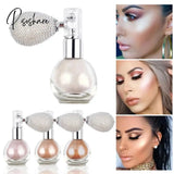 Highlighter Powder Spray Glitter Diamond Air Bag Gloss Shimmer Sparkle Face Body Highlight Makeup