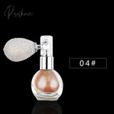 Highlighter Powder Spray Glitter Diamond Air Bag Gloss Shimmer Sparkle Face Body Highlight Makeup