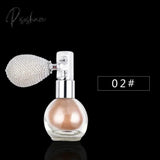 Highlighter Powder Spray Glitter Diamond Air Bag Gloss Shimmer Sparkle Face Body Highlight Makeup