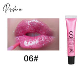 Hot 12Ml Candy Color Waterproof Lip Gloss Makeup Lipgloss Long Lasting Glitter Liquid Lipstick For