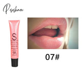 Hot 12Ml Candy Color Waterproof Lip Gloss Makeup Lipgloss Long Lasting Glitter Liquid Lipstick For