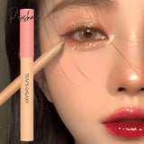 Hot Eye Shadow Stick Diamond Glitter Silkworm Highlighter Lasting Korean Makeup Pink Gold Eyeliner