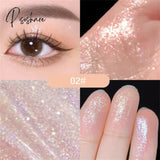 Hot Eye Shadow Stick Diamond Glitter Silkworm Highlighter Lasting Korean Makeup Pink Gold Eyeliner