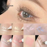 Hot Eye Shadow Stick Diamond Glitter Silkworm Highlighter Lasting Korean Makeup Pink Gold Eyeliner