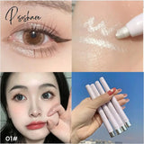 Hot Eye Shadow Stick Diamond Glitter Silkworm Highlighter Lasting Korean Makeup Pink Gold Eyeliner