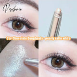 Hot Eye Shadow Stick Diamond Glitter Silkworm Highlighter Lasting Korean Makeup Pink Gold Eyeliner