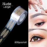 Hot Sale Natural Ultra Invisible Double Eyelid Tape Single-Side Adhesive Eyelift Tapes Sticker