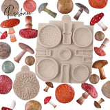 Huge Mushroom Silicone Fondant Molds Wedding Cake Decorating Tools For Baking Chocolate Resin