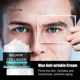 Hyaluronic Acid Face Cream Men Lift Anti-Wrinkle Firming Shrink Pores Day Moisturizing Whitening